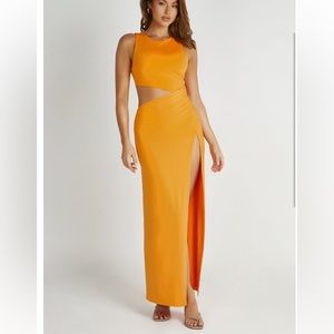 NEW MESHKI BRIGHT ORANGE DRESS